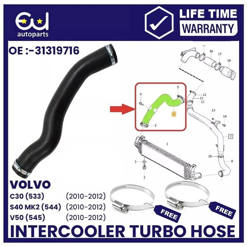Intercooler turbo hose pipe - turbo,