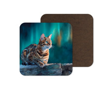Watercolour Bengal Cat Kitten