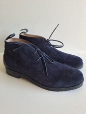 REISS Mens Navy Suede Derby Shoes  Size UK10 EU44 