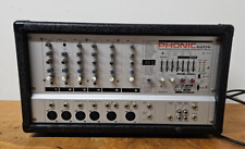 Phonic 620 Powerpod620 Plus Powered Mixer 2 x 100W Amp Lots of Inuts Working