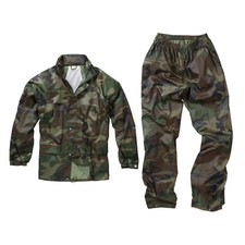 Waterproof Jacket Trouser Army