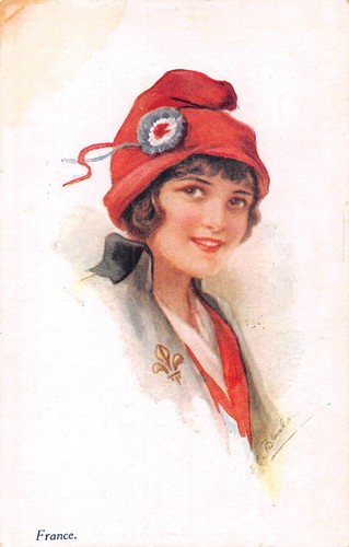 Postcard glamour france - ,