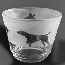 GERMAN SHORTHAIRED POINTER GIFT -  Rustic Glass Tealight Holder