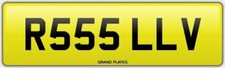 R555 LLV NUMBER PLATE RUSSELL