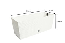 Plant Pot Rectangular Modern