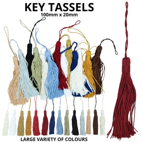 100mm 10cm key tassels - key,