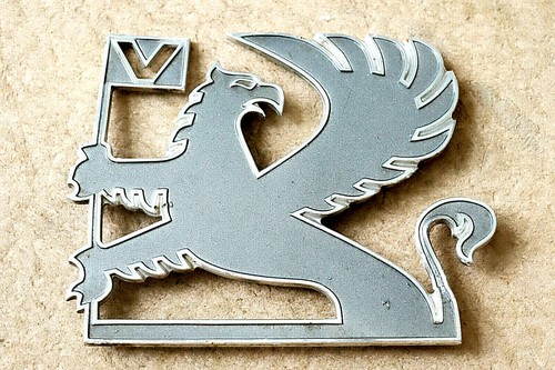 Vauxhall grey griffin logo car - grey,
