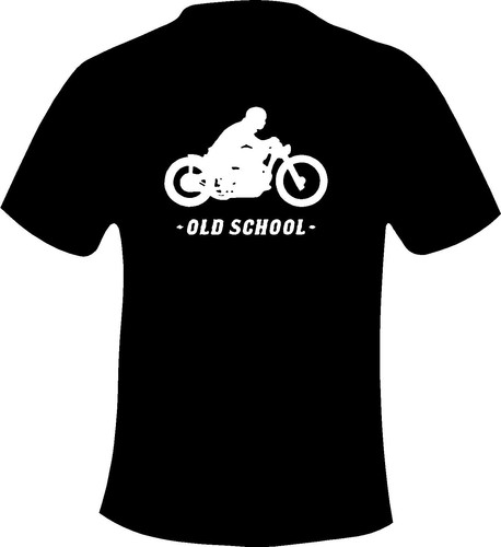 Biker bobber old school style - biker,