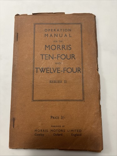 Operational manual morris - operational,