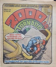 2000AD & Tornado Comic Prog #150 - 1980 - 1st App.Judge Anderson