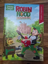 Robin hood pantomime programme - hood,