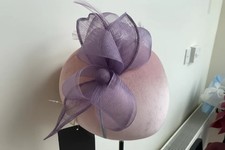 Ladies Sinamay Curls Bow