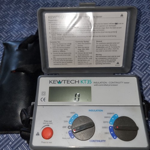 Kewtech kt35 digital - kewtech,