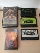 Commodore VIC 20 Games Bundle Cassette Tapes Retro Vintage - Untested Job Lot