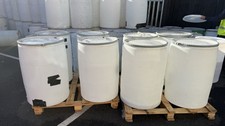 Plastic Water Tight Shipping, Storage, Containers, Barrels. 220L