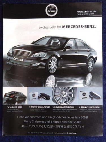 Carlsson mercedes benz - carlsson, w/