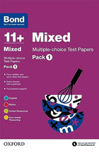 Bond 11+: Mixed Multiple-choice Test Papers: Pack 1 by Bond 11+ Book The Cheap