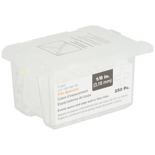 250pk tile spacers in - 250pk,