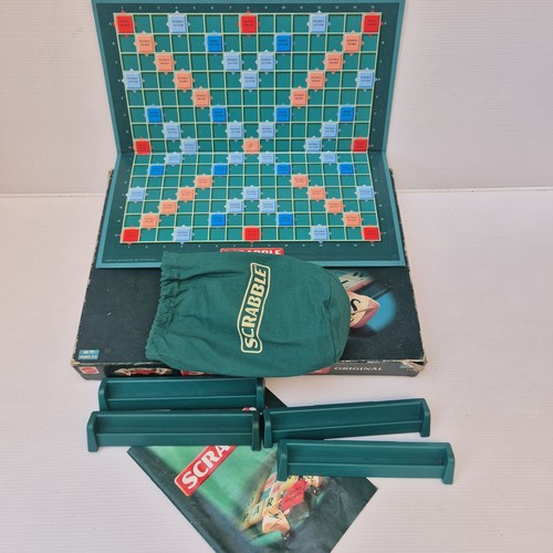 Mattel scrabble original board - mattel,