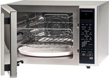 Sharp R959SLM 900W 40L Combination Microwave Silver Dent READ DESCRIP