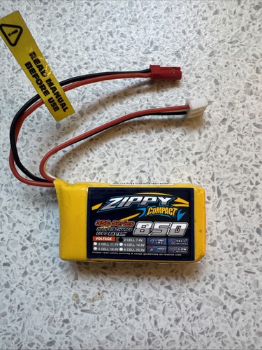 Zippy 850 mah lipo - mah, battery