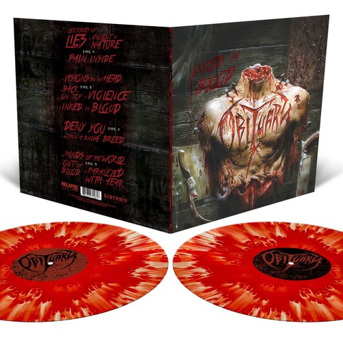 Obituary inked blood 2lp - in,