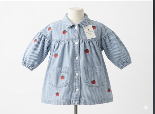 Next baby girls - blue, striped