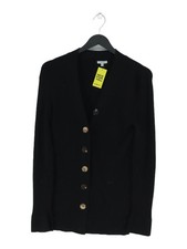 Jigsaw Women's Cardigan S Black Wool