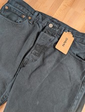 Levi's 501 black straight leg