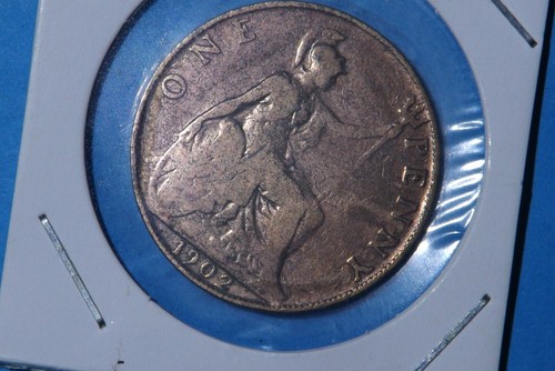 1902 edward vii bronze high - 1902,