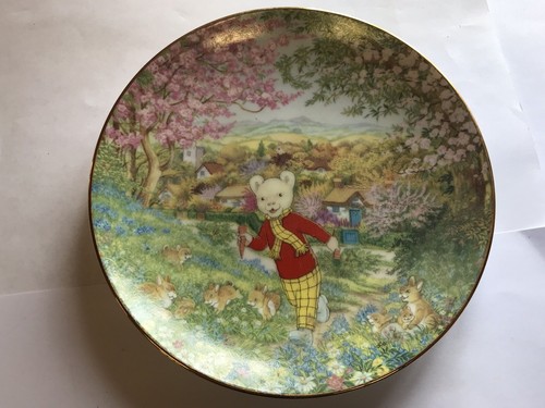 Rupert bear collectors plate - collectors,