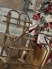 Miniature Chair Rustic Bent