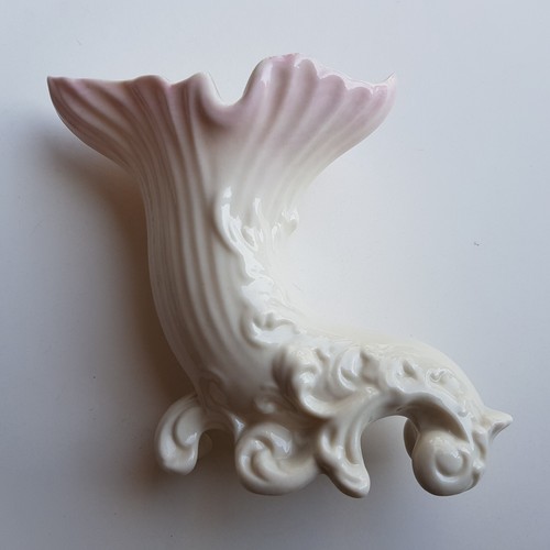 Belleek irish ceramic - ceramic, vase