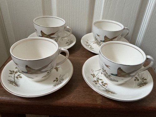 Rare set ceramic gold - of, 4