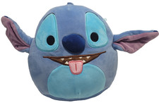 DISNEY STITCH TONUGE OUT SQUISHMALLOWS LILO & STITCH CUDDLY 7"PLUSH SOFT TOY