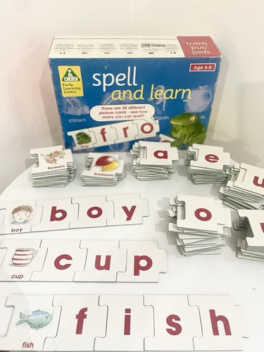 Vintage spell and learn game - spell,