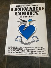 leonard cohen German poster