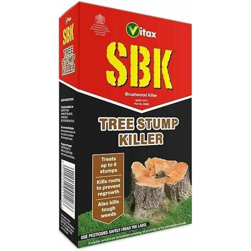 Sbk tree stump killer treats - stump,