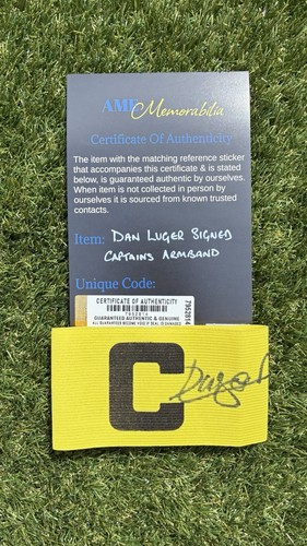 Dan luger signed - dan,