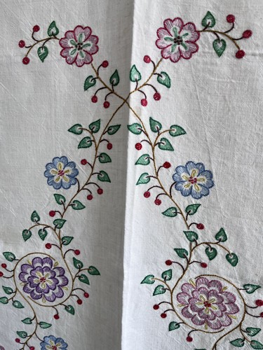 Vintage french pure linen - xl,