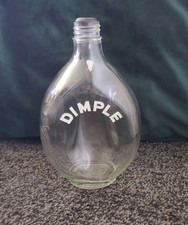 Vintage dimple whisky bottle - dimple,