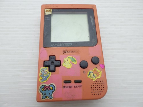 Game boy pocket console - game,