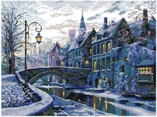 Counted cross stitch - cross, 14