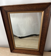 Vintage Solid Wood Wall Mirror