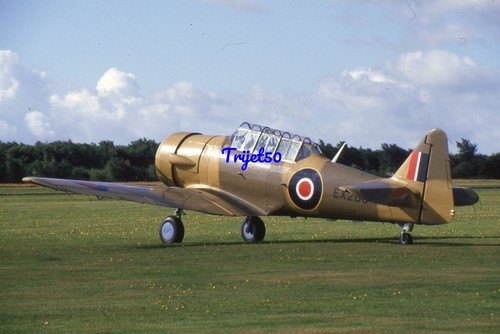 35mm aircraft slide harvard - aircraft,