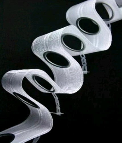 Eyelet heading tape - tape,, metre