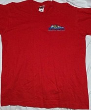 Vintage 90s Niagara River Jetboat Tours Whirlpool Jet T-Shirt - Large 21" P2P 