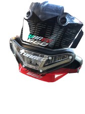 aprilia Tuareg 660 headlight guard With Free Engraving