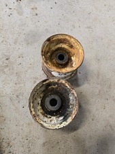 4" 4 ride on lawn mower front wheels rims pair two simplicity 