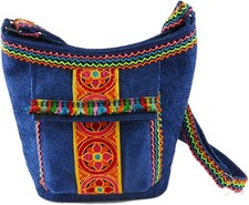 Embroidery Crossbody Bag